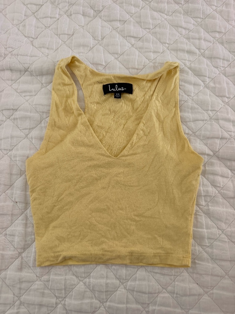 Lulu's Feel Like Dancing Black Crop Top